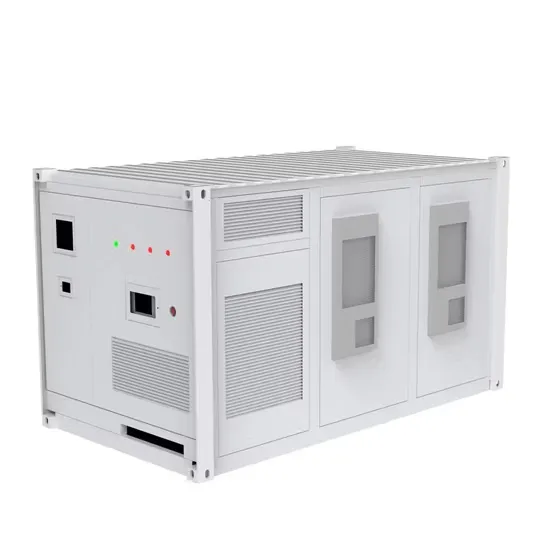 What is the material of the energy storage container battery 
