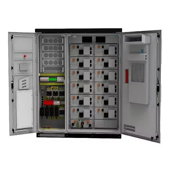 What are the monitoring devices in the energy storage container 